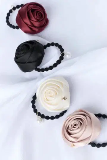 Rose Satin Pony - rose pink / F