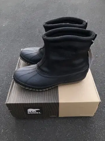 SOREL 샤이안 프리미엄 US11 29cm 블랙 블랙 부츠 반장화