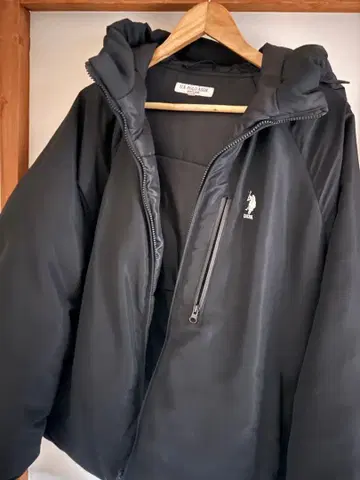 U.S. POLO ASSN. 블랙 다운 자켓 M