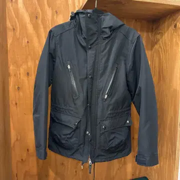 FREAK'S STORE 블랙 2 레이어 마운틴 파카 S