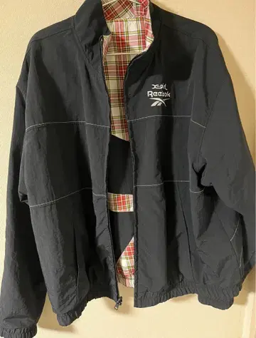 xgirl 리복 체크 무늬 자켓