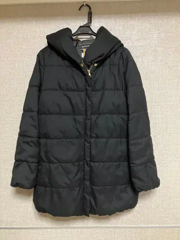 HusHusH 후드 부착 다운 자켓