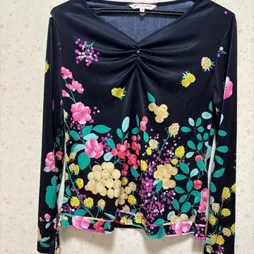 LEONARD SPORT 꽃무늬 긴팔 상의 38