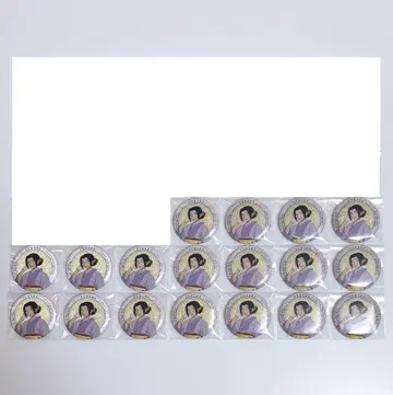 명탐정 코난  우에하라 유이 나가노현경 거리 산책 기모노 글리터 캔뱃지