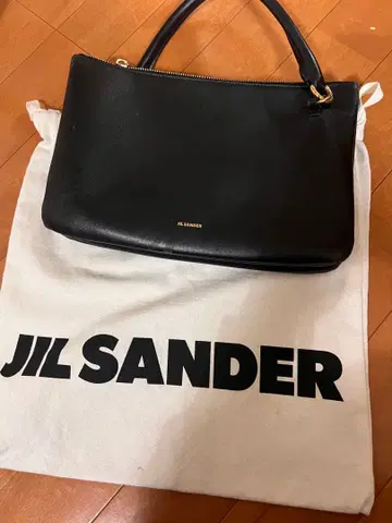 질 샌더 블랙 숄더백