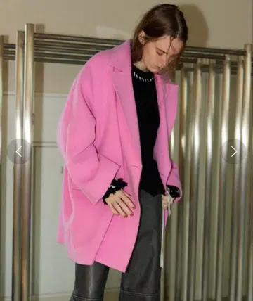 Super140 Loose Jacket Coat