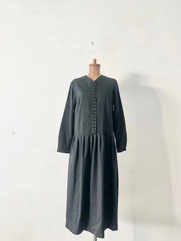 [ 새상품급 ] atelier naruse 쿠루미 버튼 포멀 원피스 40