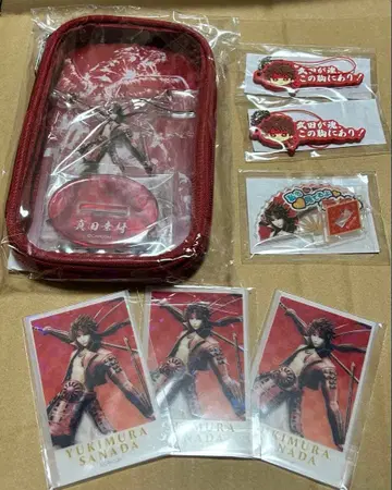 캡슐 복권 전국 BASARA 사나다 유키무라 세트