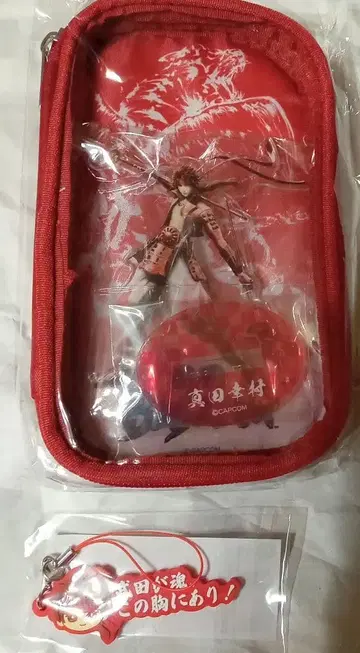 캡슐 복권 전국 BASARA 사나다 유키무라 아크릴 스탠드 러버 스트랩