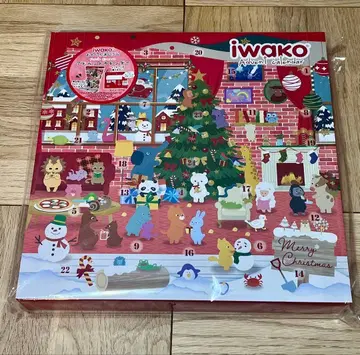 이와코 지우개 어드벤트 달력 미사용 새상품