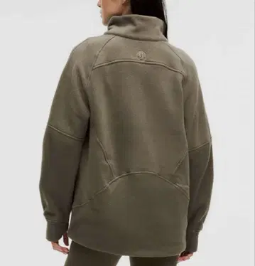 룰루레몬 Scuba Tumbled Fleece Funnel-Neck