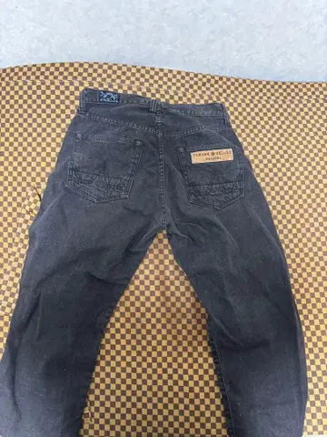 YAMANEDELUXE 블랙 데님