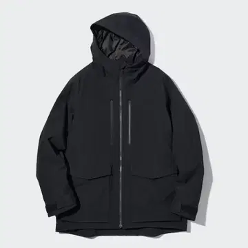 유니클로 남성용 다운 L 하이브리드 다운 후드티