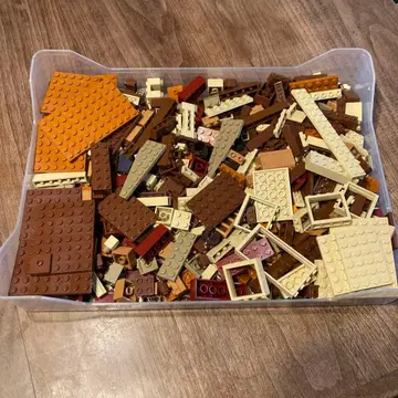 LEGO 브라운 계열 세트 약 580g