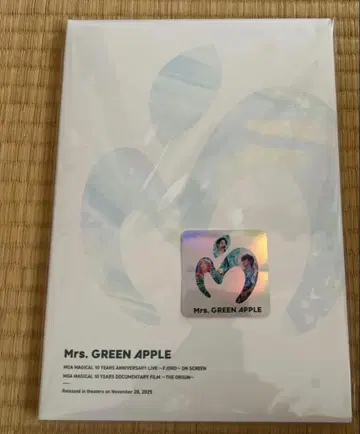 Mrs. GREEN APPLE 영화 팜플렛