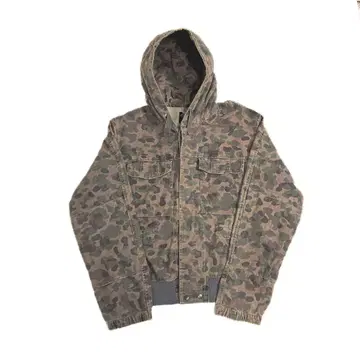 레어 MIL-TEC 오스트리아군 피드트 카모 밀리터리 후드티 쇼트 기장