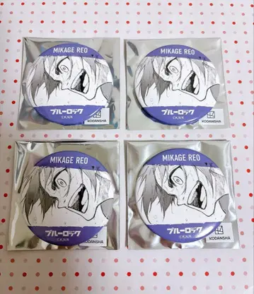 블루 록 미카게 레오 이세탄 캔뱃지 콜라보 한정판 신규 일러스트 굿즈