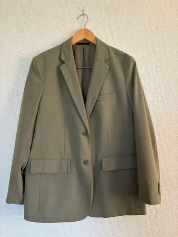 유니클로 오버 사이즈 자켓 피스타치오 xl