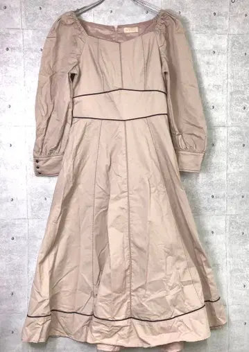 걸리시 모던 An Mille 오프숄더 A라인 긴팔 원피스