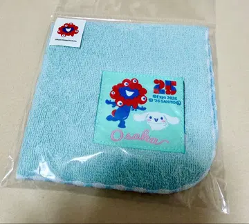 오사카 엑스포 시나모롤 미야쿠미야쿠 손수건 핸드 타월