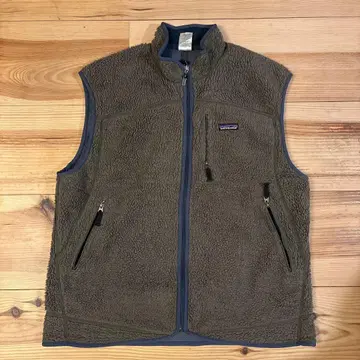 레어 파타고니아 2007 가을/겨울 레트로X 베스트 올리브 XL