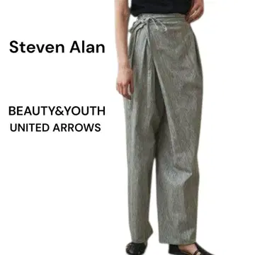 스티븐 앨런 데님 크로스오버 팬츠 그레이