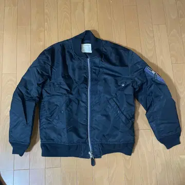 MOUSSY MA-1 자켓 네이비 사이즈 2