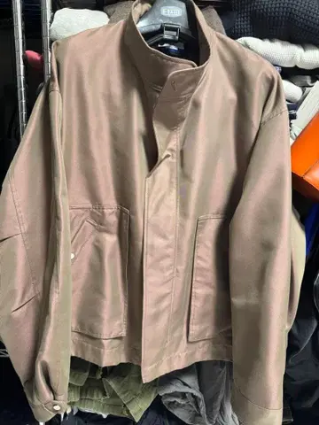 MAISON SPECIAL 브라운 핑크 점퍼 02