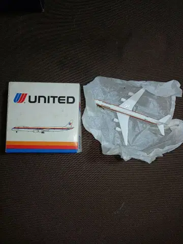 Herpa, 슈바크, 1/600. UNITED 항공기 모델 미사용품