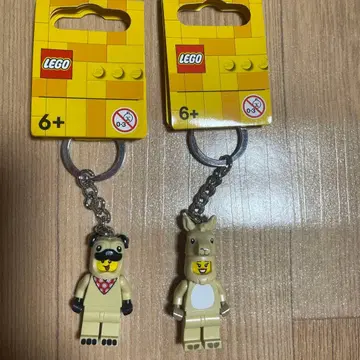 레고 라마 불독 키링 키링 인형옷