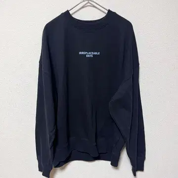 [ M ] 제조사 불명 남성용 여성용 트레이닝복 블랙 맨투맨 새상품급