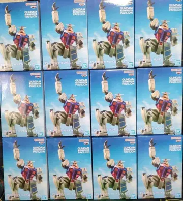 namco 한정판 RX-78F00/E 건담 피규어 오사카 만박 12개