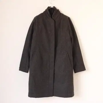 lululemon 다운 라이너 포함 롱 코트 S 사이즈 다크 그레이