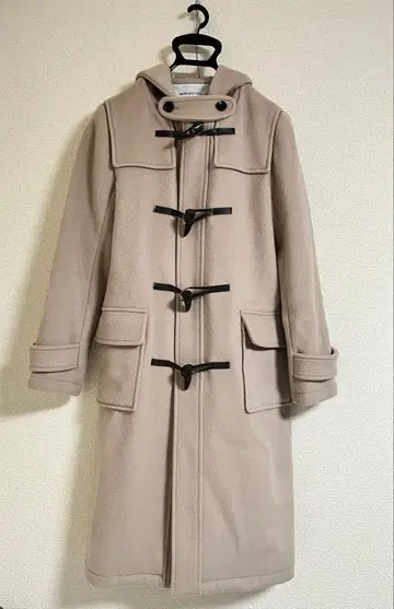 NATURAL BEAUTY BASIC 베이지 더플 코트