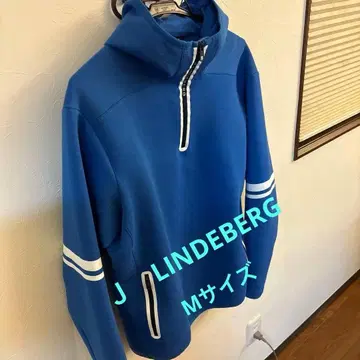 제이 린드버그 J.LINDEBERG 하프 지퍼 후드티