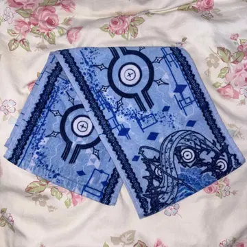 Ado 모나리자의 옆얼굴 머플러 타월