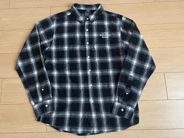 illest 옴브레 체크 플란넬 셔츠