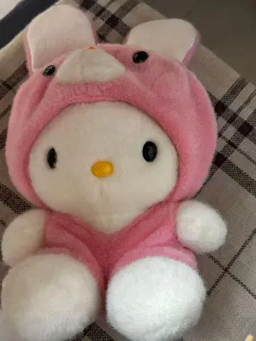 헬로키티 변신 봉제 인형 토끼