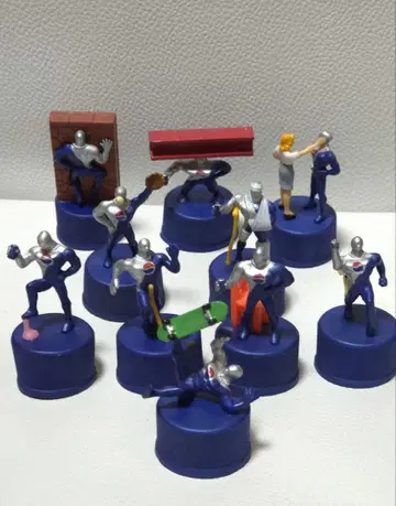 펩시맨 병뚜껑 10개