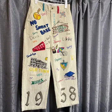 Backers 메모리얼 팬츠 코듀로이 페인트