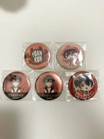 컬러풀피치 카라피치 유안군 굿즈 캔뱃지 2023 2024