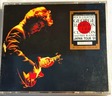 조지 해리슨 WITH 에릭 클랩튼 라이브 인 재팬 / 4CD