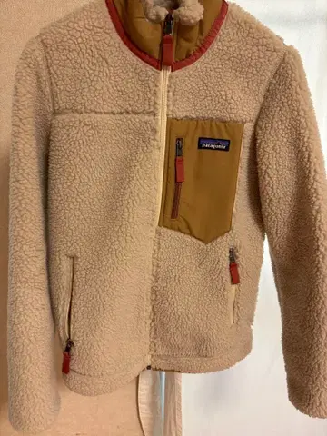 patagonia 플리스 자켓 XXS 베이지