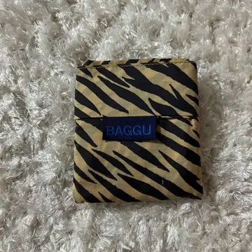 BAGGU 베이비 에코백 타이거 패턴