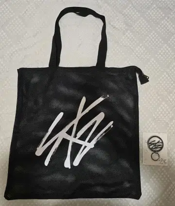 Stray Kids 스키즈 메쉬백 토트 덤 카라비너 포함