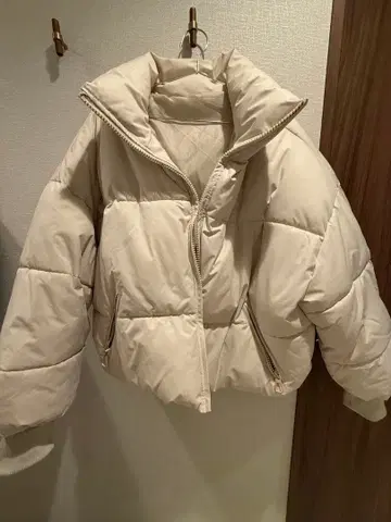 CFT. 아이보리 다운 자켓 cft.