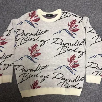 AZUL Paradise Bird 스웨터 프리 사이즈