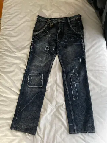 헤리티지 스톤 데미지 데님