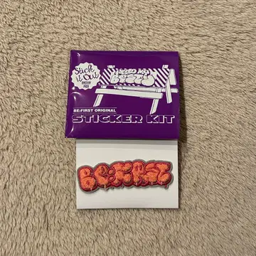 BE:FIRST 모코모코 자수 스티커 BE:FIRST