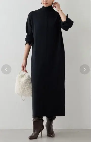 새상품급! 개럴개런트 총알 니트 원피스 블랙